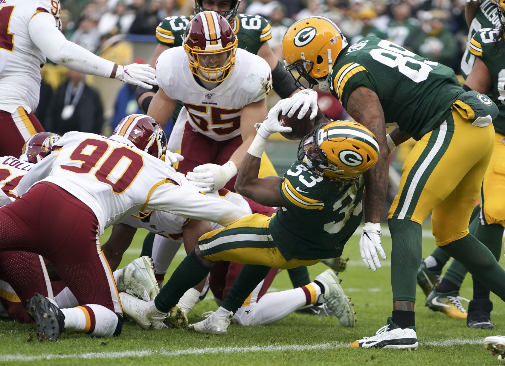 Packers 20, Redskins 15